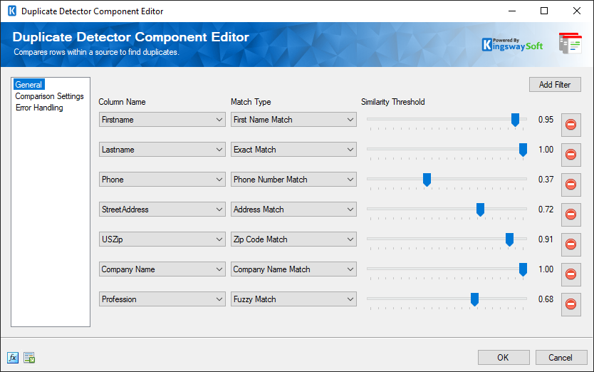 SSIS Duplicate Detector